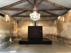 podium 12m² château beauchêne piolenc (84) - Installation par Disco Prod